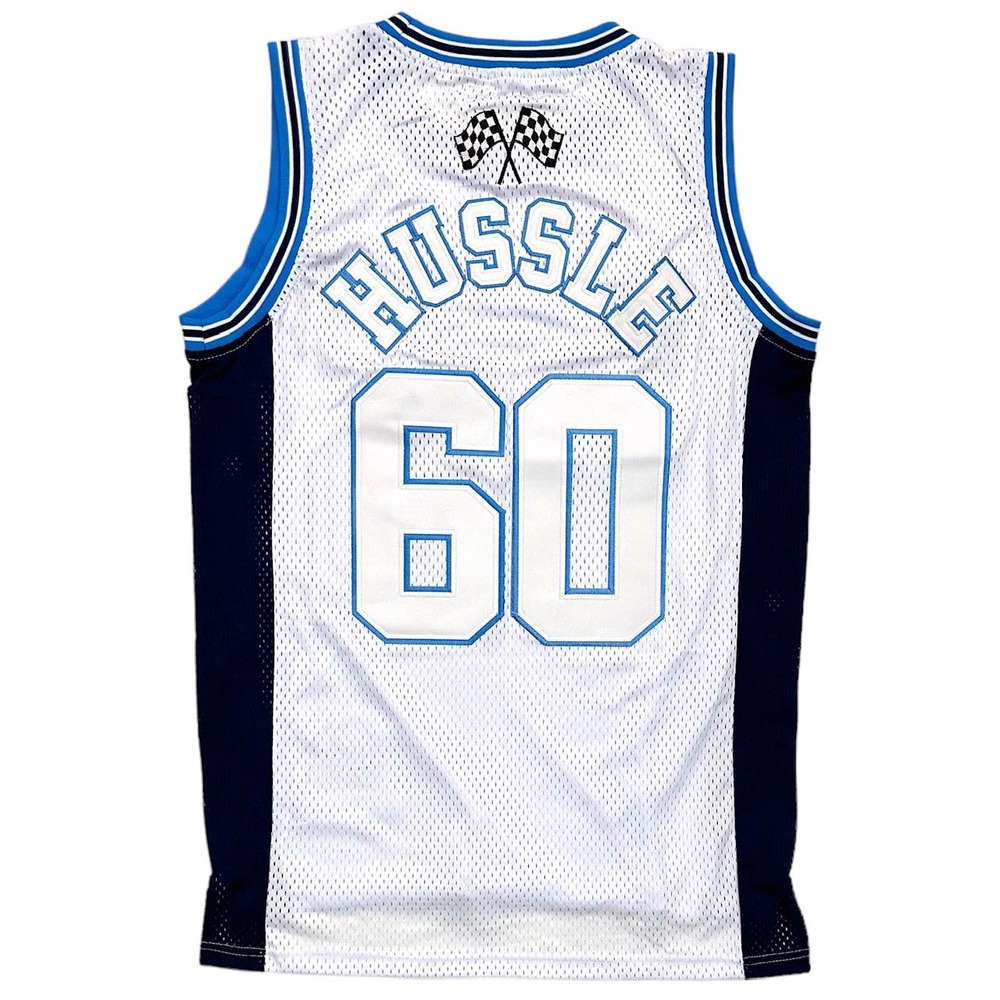 Nipsey Hussle Men's Headgear Classics Crenshaw 60 Embroidered Basketball Jersey - Picture 2 of 4